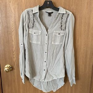 Rock & Republic beaded button down